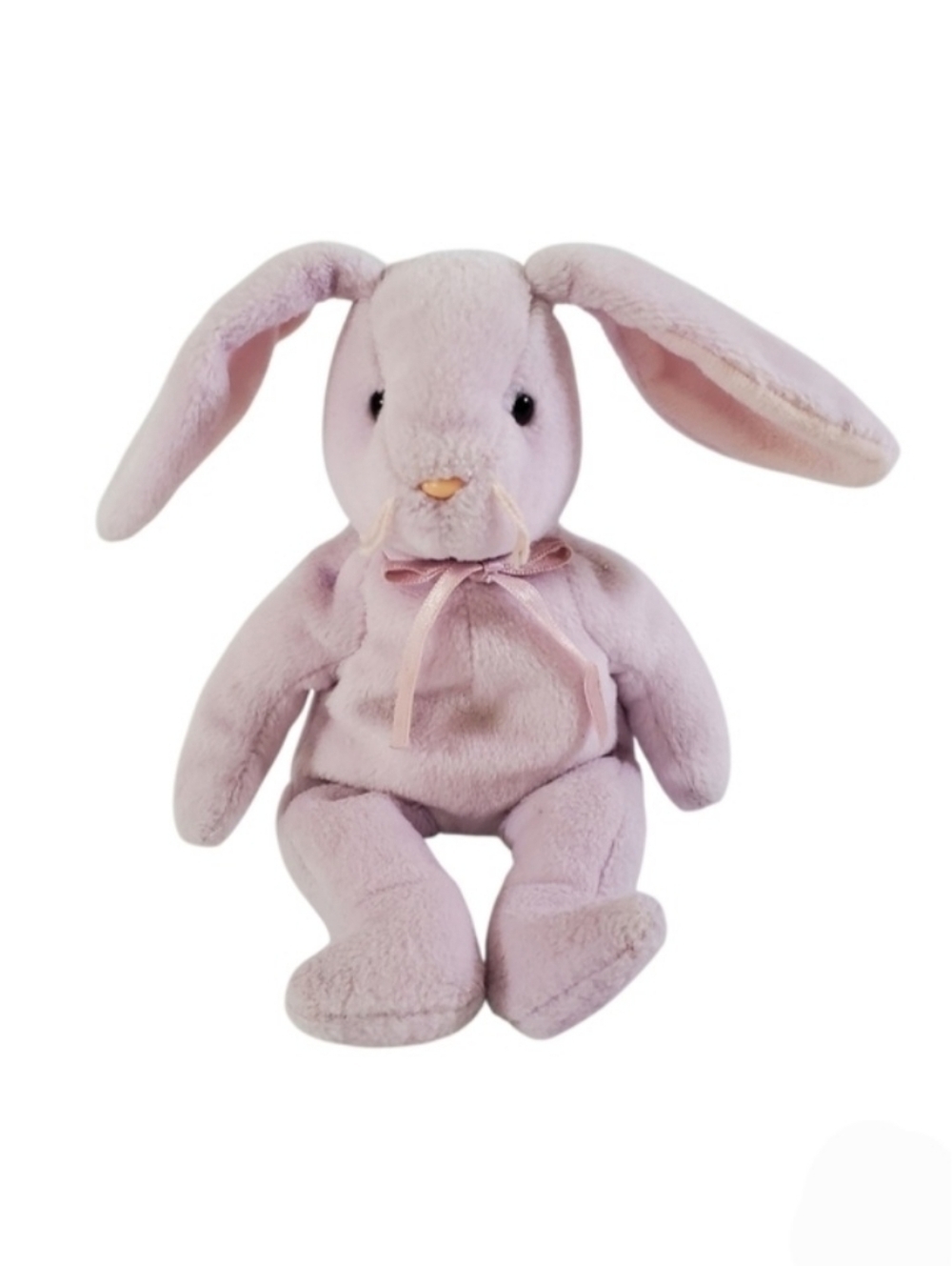 Ty Beanie Baby Floppity The Bunny Rabbit Purple Lavender 1996